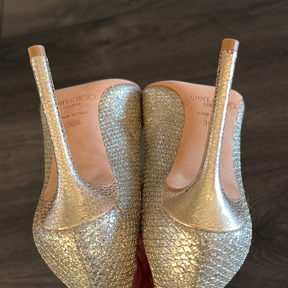 Jimmy choo light gold heels - Picture 7 of 15